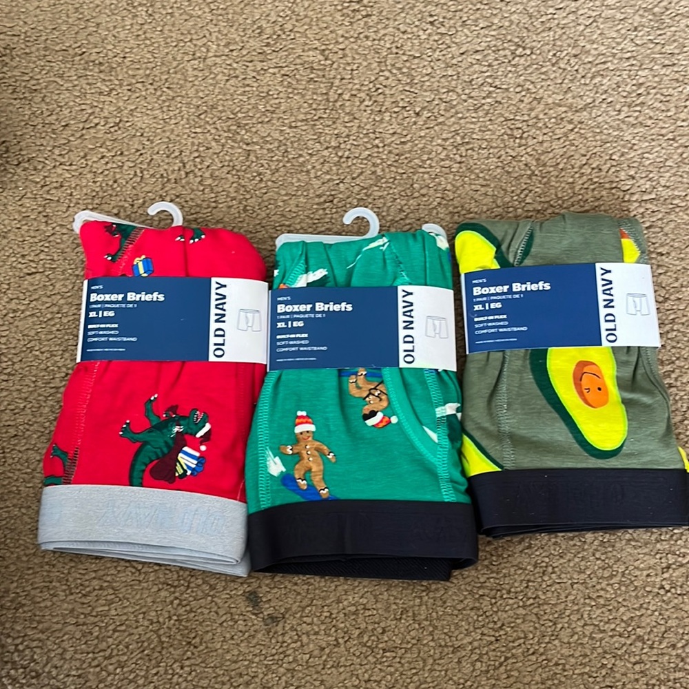 NWT XL Old Navy Boxer Briefs